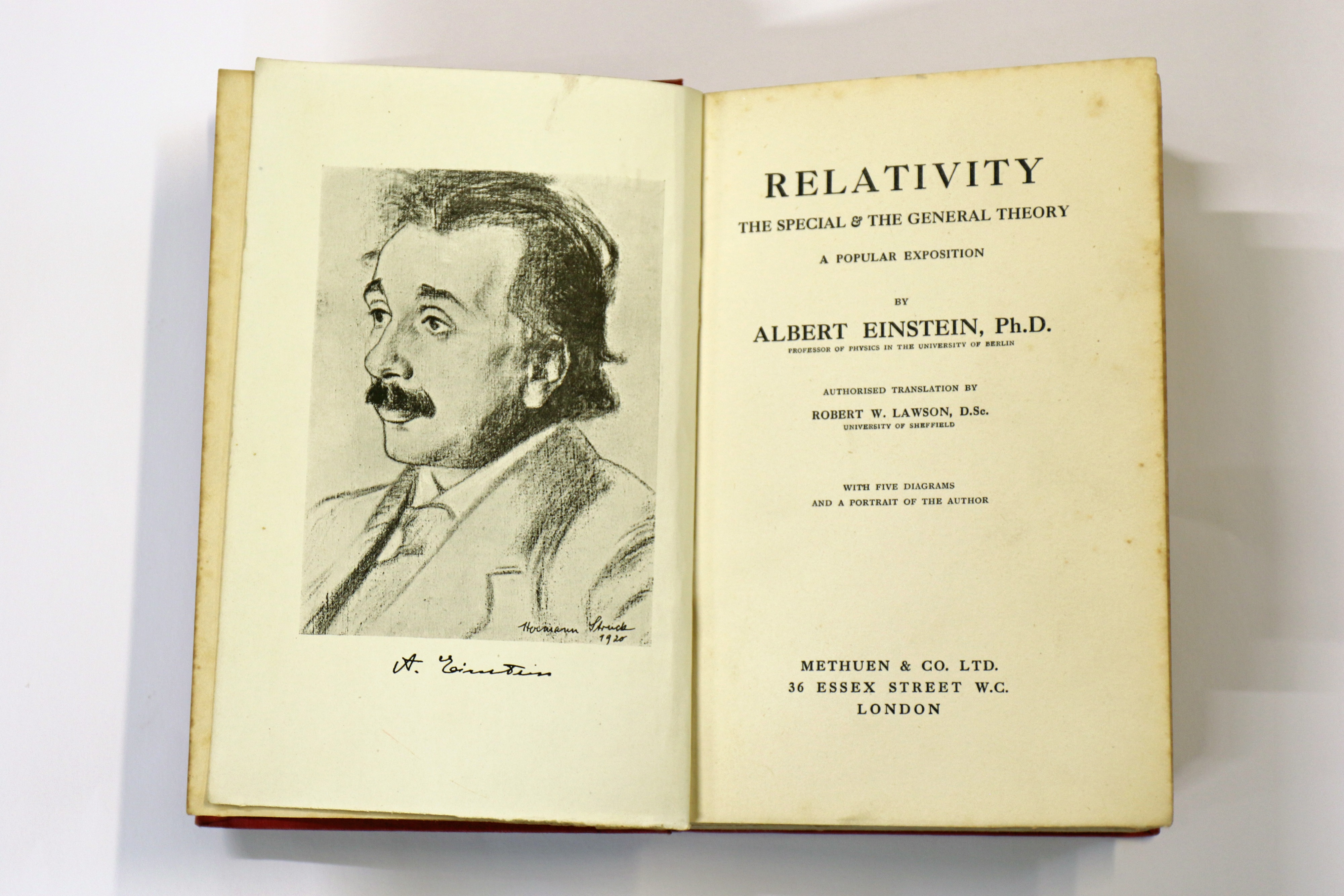 Genius! Seminal First Editions By Albert Einstein And Heinrich Hertz To Go Under The Hammer In Norfo